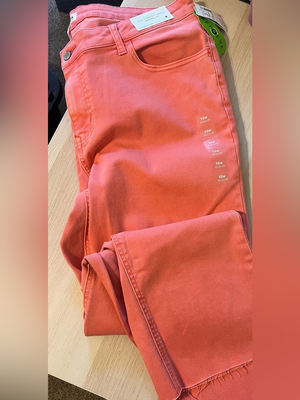 Maurices Coral Slim Straight Ankle Pants